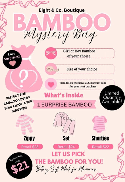 Meet the Bamboo Mystery Bag: A Sweet Surprise for Your Little One