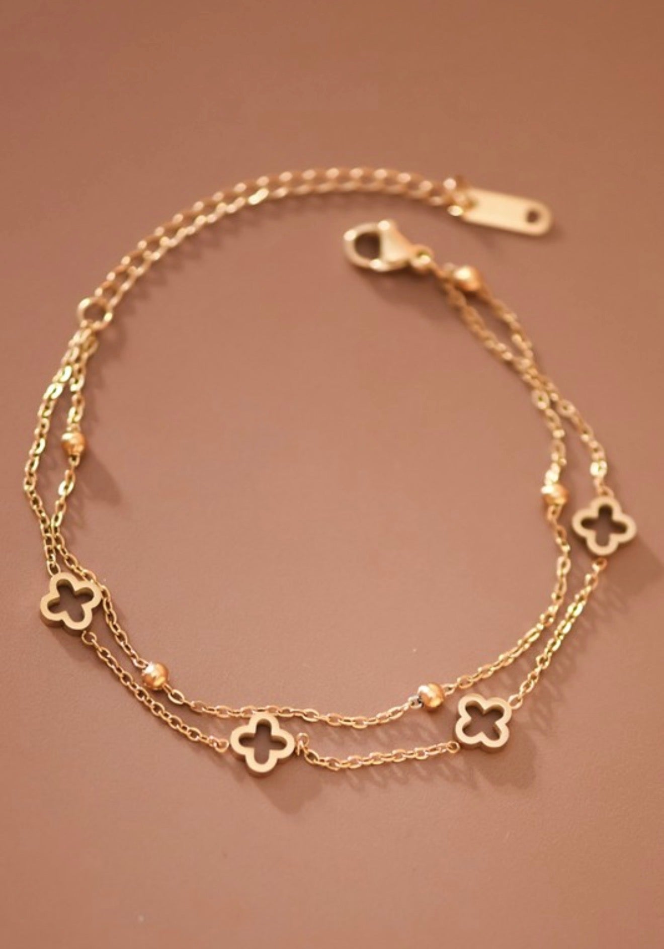 Clover Chain Bracelet