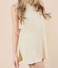 Knit Sweater Shorts Set