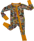 Mixed Characters Bamboo Zippy