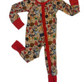 Little Blue Ballers Bamboo Zippy